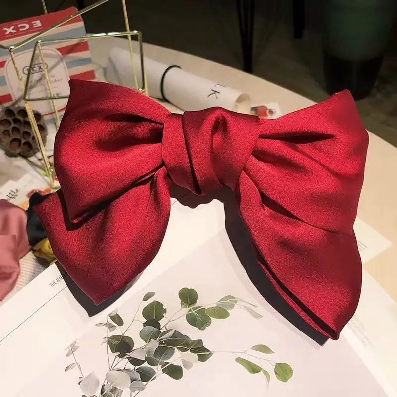 Chiffon Bow Hair Clip