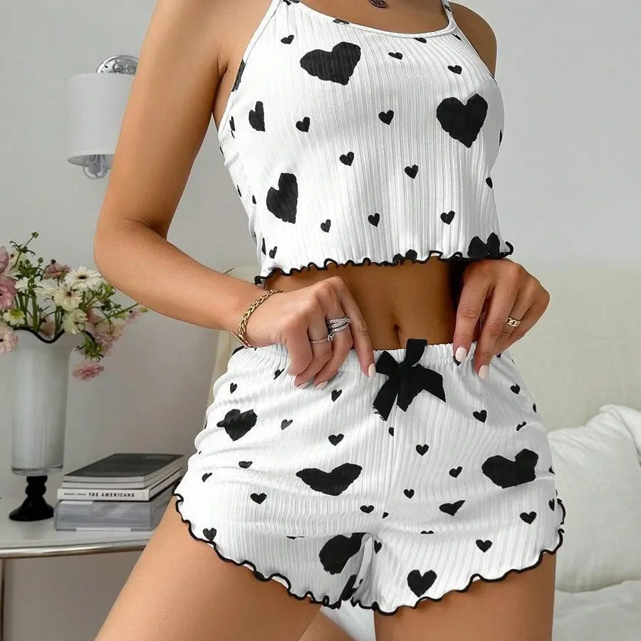 Summer Women's Sleepwear Pajamas