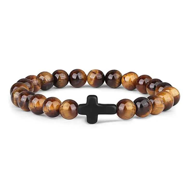 Natural Stone and wood Bracelets