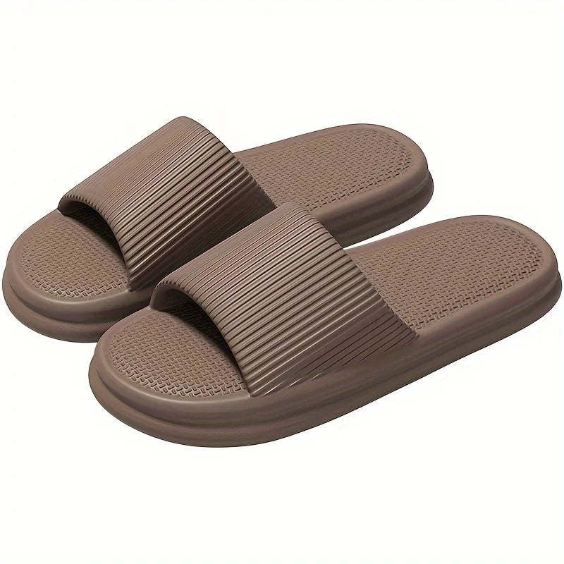 New Men's Solid EVA Slides