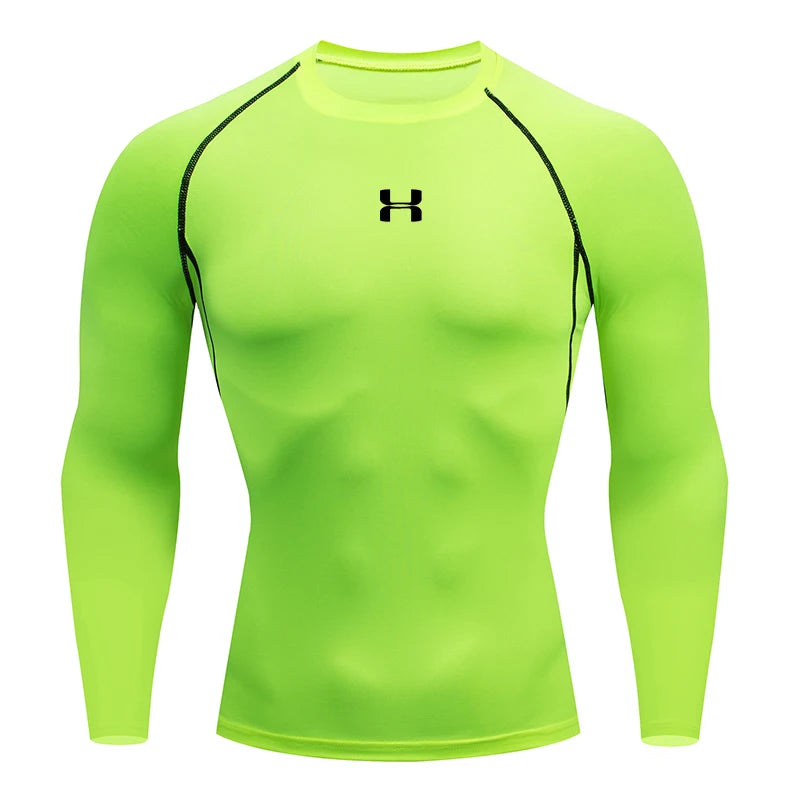 Men Running Compression T-shirt