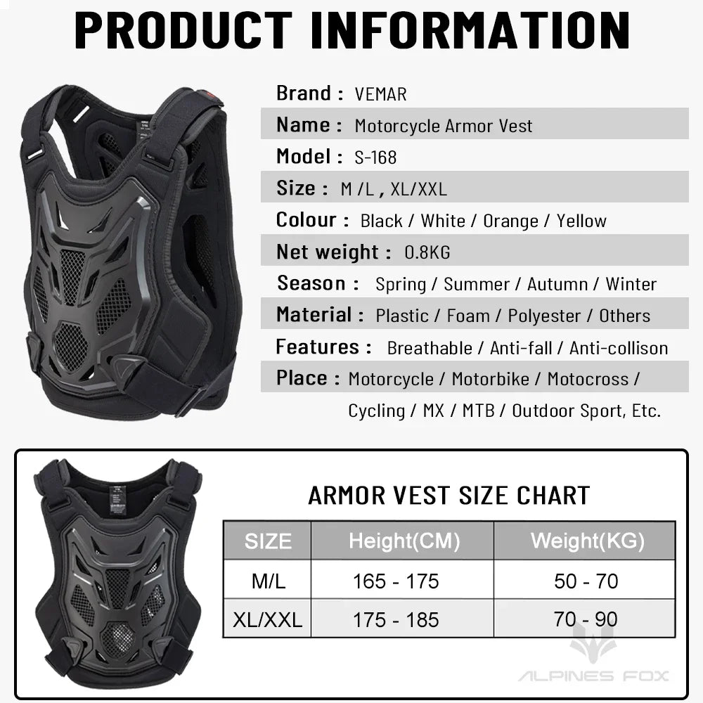 Motocross Armor Vest