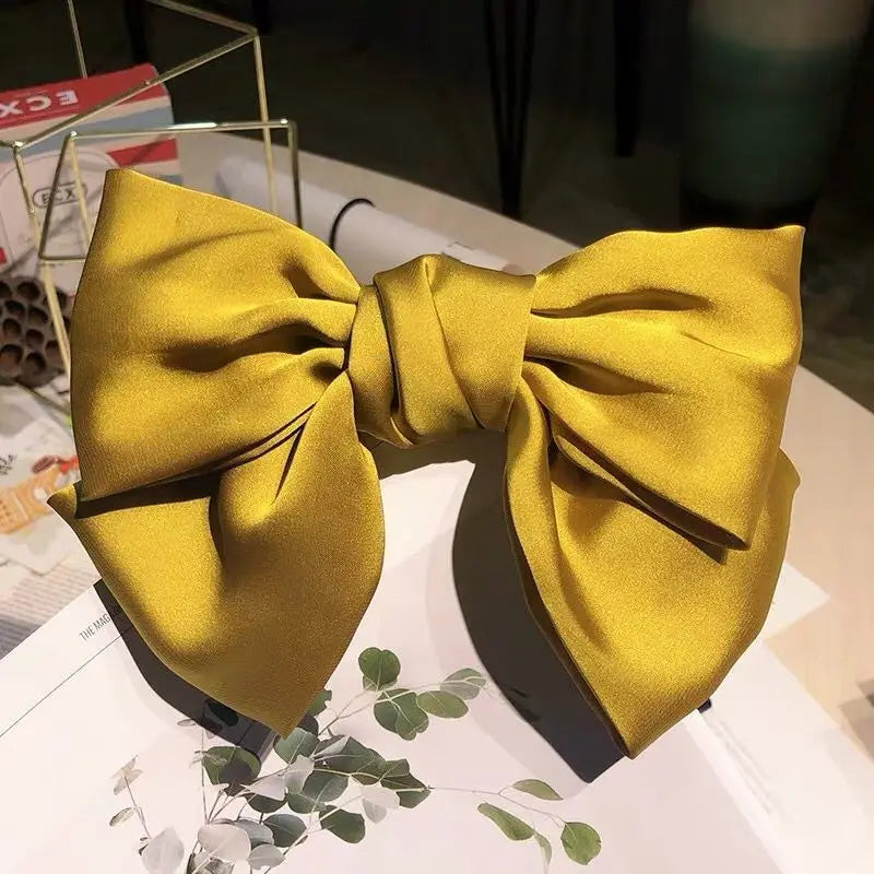 Chiffon Bow Hair Clip