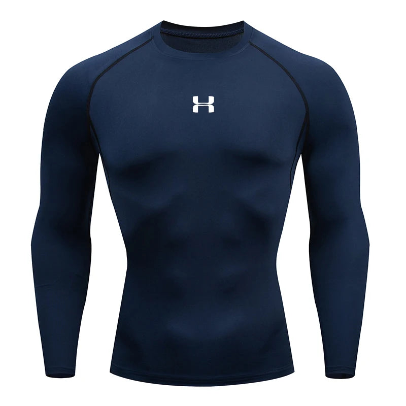 Men Running Compression T-shirt